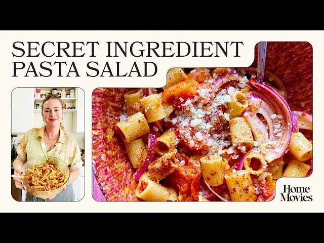 Secret Ingredient Pasta Salad With Jammy Tomatoes | Home Movies with Alison Roman