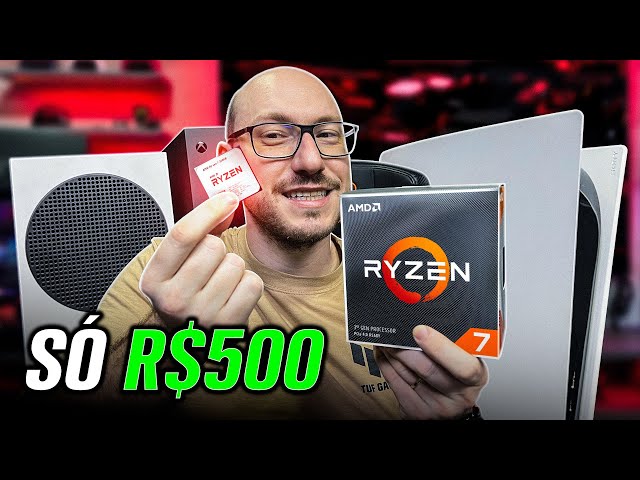 AMD Ryzen 7 3700X: 500 reais e você tem o CPU do Playstation 5 e Xbox Series