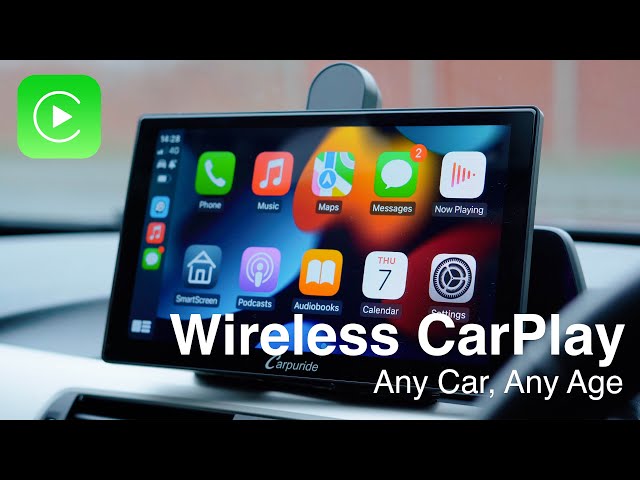 Wireless Apple CarPlay in ANY Car. CARPURIDE W905 Review