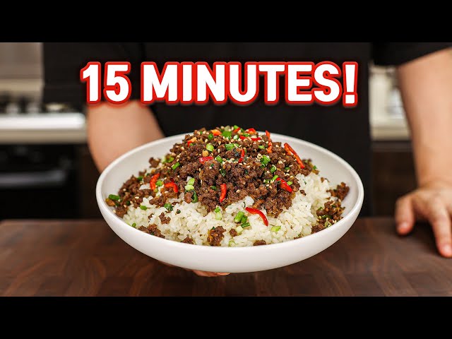 These 15 Minute Ground Beef BULGOGI Will Change Your LIFE! (2 WAYS)
