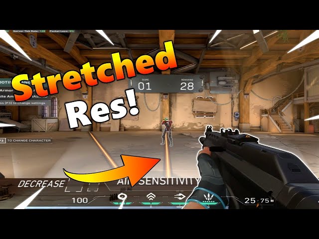 How to play stretched res on valorant 2021