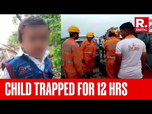 Karnataka's 2 Year Old Falls Into 16 FT Borwell, Child Trapped For Over 12 Hours