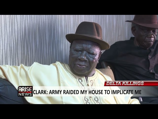 CLARK: ARMY RAIDED MY HOUSE TO IMPLICATE ME