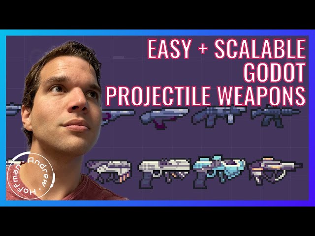 Easily Build Projectile Weapons in GODOT