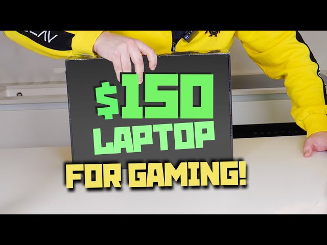 Testing tiple-A games on $150 laptop (2023)
