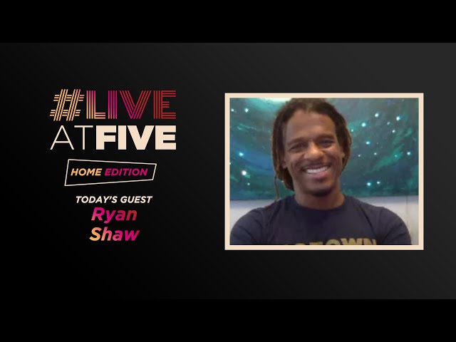 Broadway.com #LiveatFive: Home Edition with Grammy Nominee Ryan Shaw