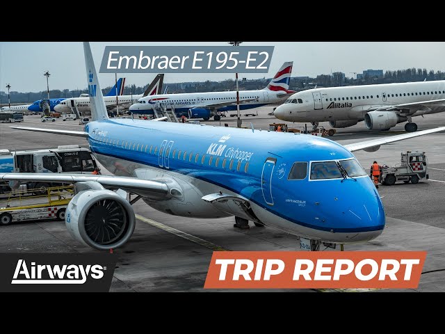 KLM E195-E2 Trip Report | LIN - AMS