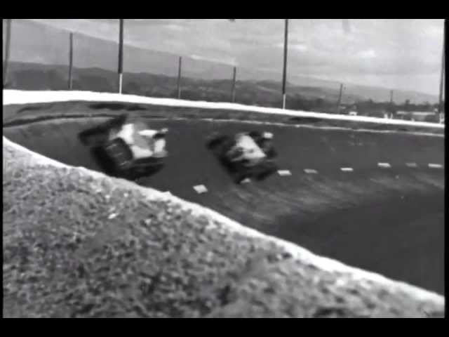 1950s Hot Rod Racing - Roadster Car Race