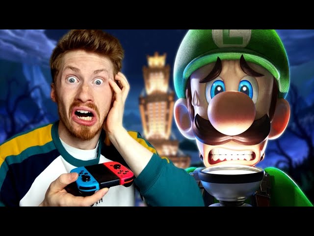 Pelaan ekaa kertaa Luigi's Mansionia!