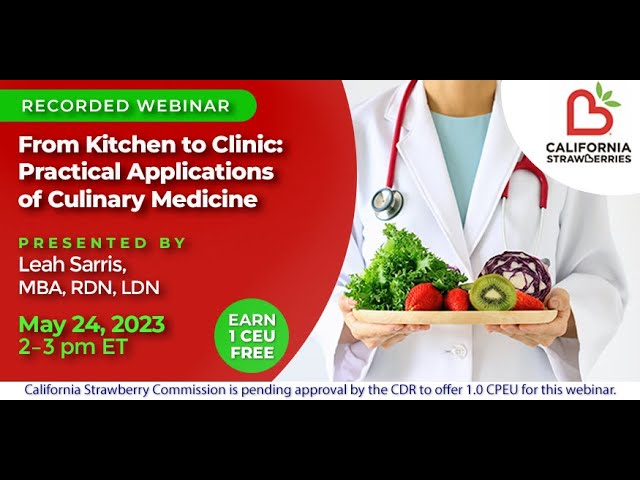 From Kitchen to Clinic: Practical Applications of Culinary Medicine