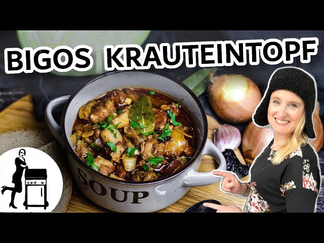 Bigos Rezept | kräftiger polnischer Krauteintopf | Die Frau am Grill