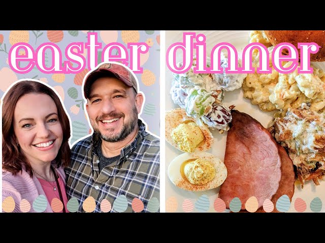 5 EASTER recipes! Come eat Easter dinner with us!