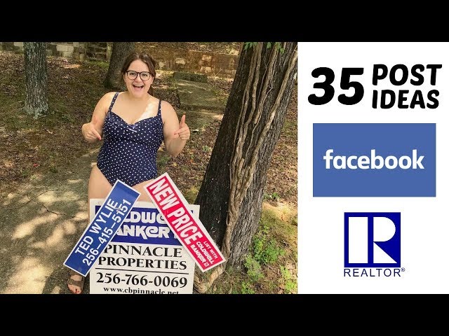 35 Facebook Post Ideas for Real Estate Agents