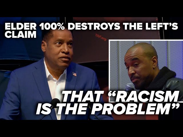MIC DROP: Elder 100% destroys the Left’s claim that “racism is the problem”