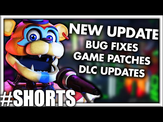 The FIRST Security Breach Update Is HUGE #Shorts #FNAF #SecurityBreach