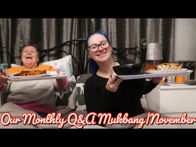Our Monthly Q&A Mukbang|November