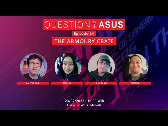 Episode 24 Q&A - THE ARMOURY CRATE