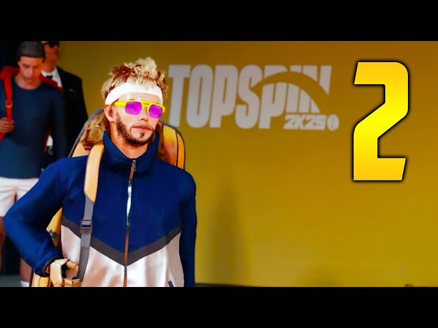TopSpin 2K25 My Career - Top Spin Part 2