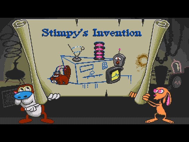 [Full GamePlay] The Ren & Stimpy Show: Stimpy's Invention (Hard Mode) [Sega MegaDrive/Genesis]