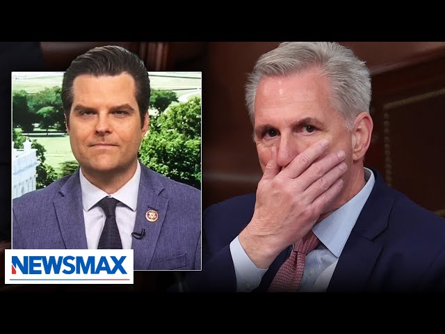 BREAKING: Gaetz says motion to vacate coming if McCarthy does this