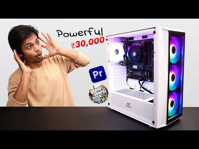 I Build Superb PC in Rs. 30,000⚡For Gaming, Editing, Student, Office Work