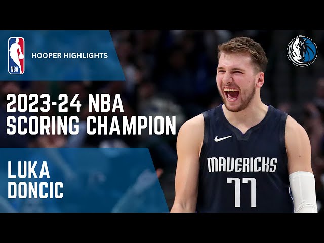 Luka Doncic Wins The Season Scoring Champion Award | 2023-24 NBA Award Winners