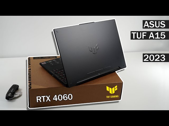 Unboxing Asus TUF A15 (2023) Gaming Laptop with NVIDIA RTX 4060 & AMD Ryzen R7-7735HS @ASUS