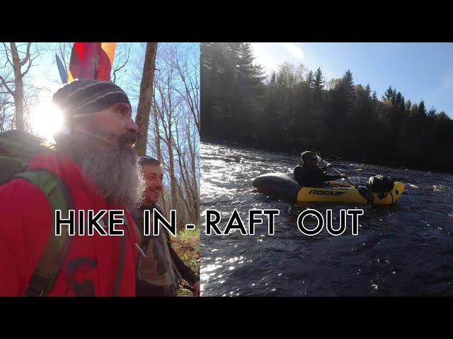 Backpack and Packrafting Campout with Joe Robinet