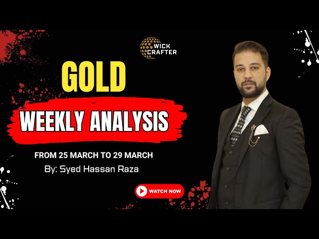 Gold Weekly Analysis / Forecast By Syed Hassan Raza From 25 March to 29 March 2024 | Wick Crafter