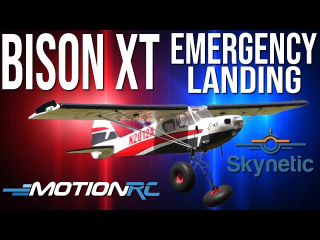 Skynetic Bison XT Emergency Landing | Motion RC
