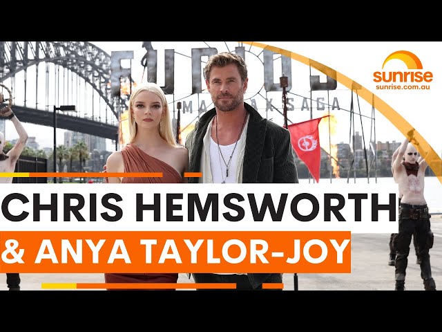 Catching up with Chris Hemsworth & Anya Taylor-Joy