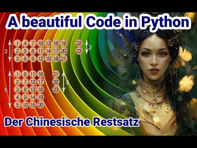 Python Tutorial deutsch, Chinesischer Restsatz