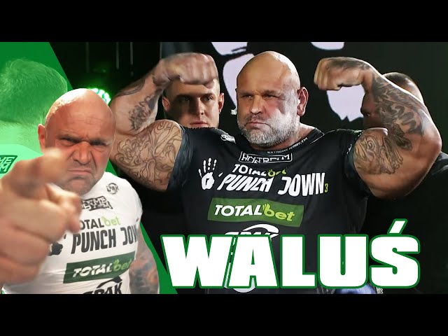Strongman MMA fighter slaps TOO HARD | Best of Waluś