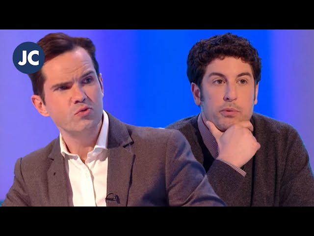 Jason Biggs Gets Mocked For Using American Phrases | 8 Out of 10 Cats | Jimmy Carr
