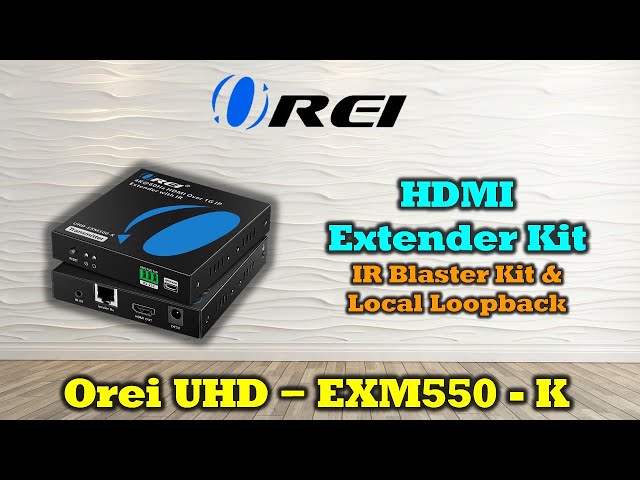 4K HDMI Over IP - Send Video over Network to Multiple Locations