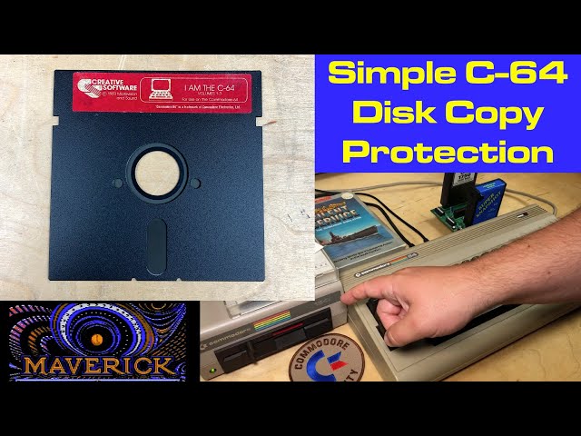 Simple Commodore 64 Disk Protection: Copy that Floppy, Remove Anti-Piracy Measures