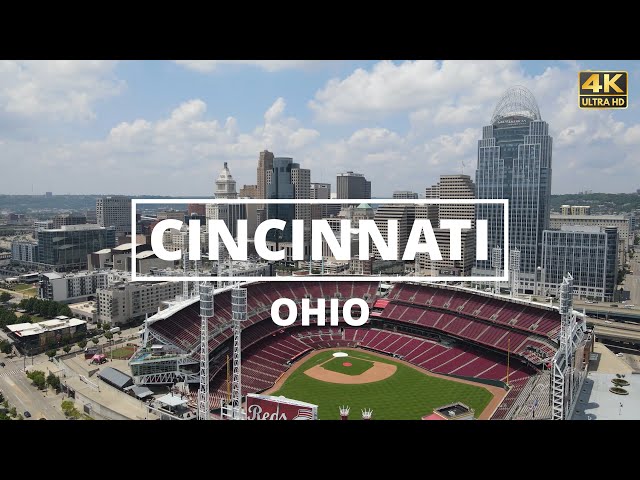 Cincinnati, Ohio - [4K] Drone Tour