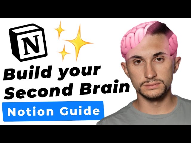 How to Build a Second Brain in Notion! (Full Guide) 🧠 ✨