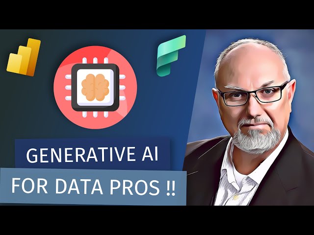 Generative AI: Concepts, Tools, and Applications for Data Professionals (with Buck Woody)