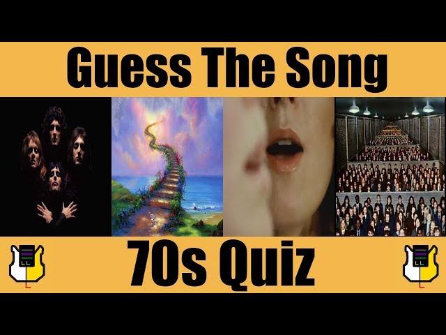 Guess The Song: 70s! | QUIZ