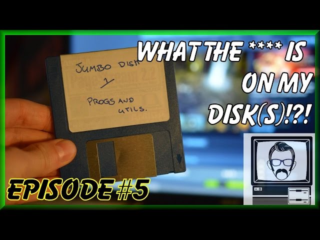 What the HELL is on my Disk #5 - JUMBO Disk | Nostalgia Nerd