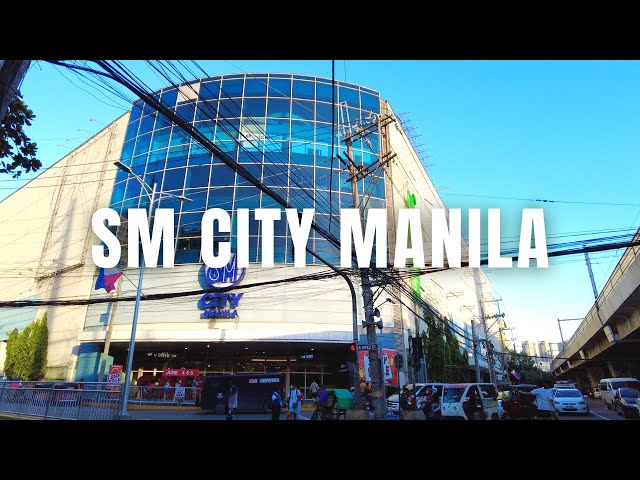 [4K] SM CITY MANILA Mall Walking Tour | Manila Philippines