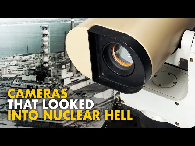 THESE CCTV CAMERAS recorded the CHERNOBYL DISASTER