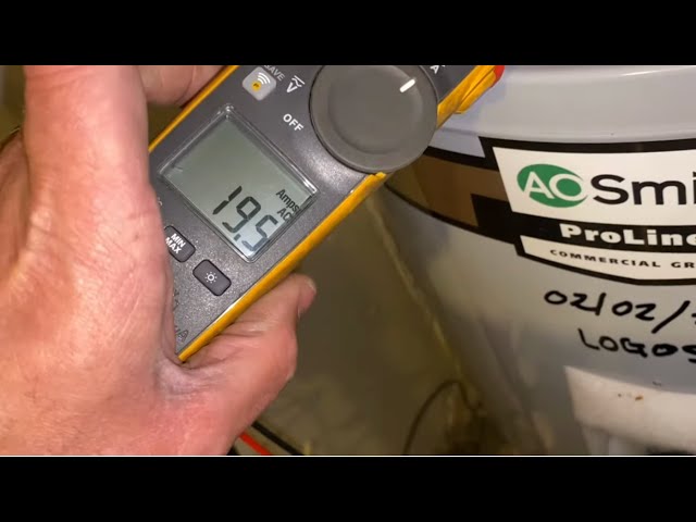 AO Smith Electric Water Heater Service Call: Scalding Hot Water Runs Out in 10 Minutes