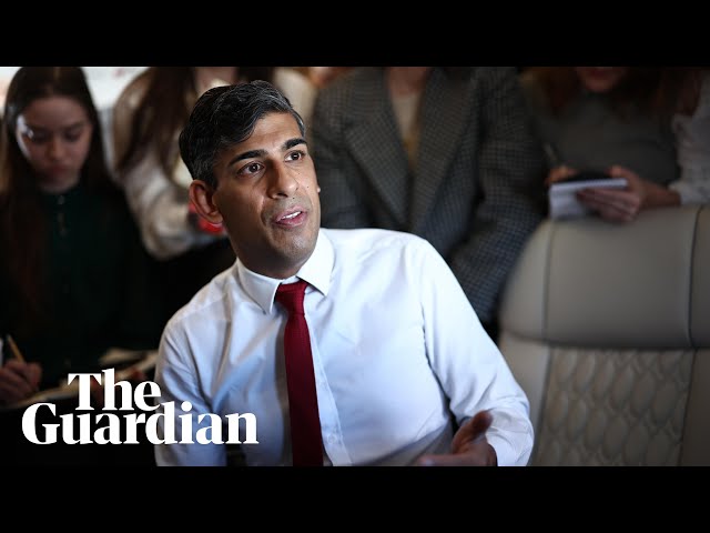 Rishi Sunak holds press conference with NATO chief – watch live
