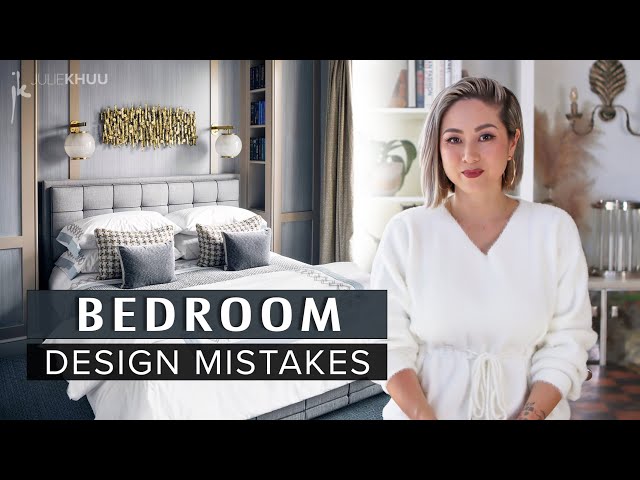 COMMON DESIGN MISTAKES | Bedroom Design Mistakes (plus how to fix them!)