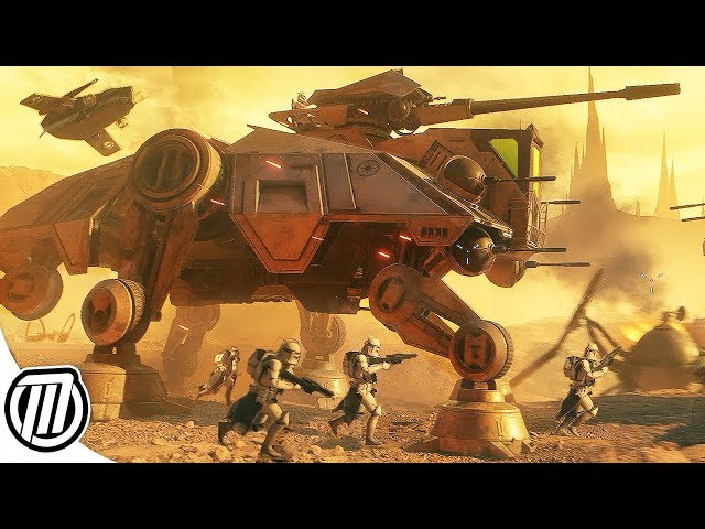 Star Wars Battlefront 2: HUGE Battle of Geonosis | CLONE WARS 4K Gameplay
