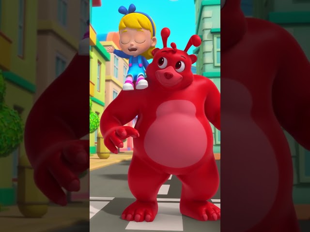 The Big Red Bear Morphle  #morphle  #mymagicpetmorphle #shorts