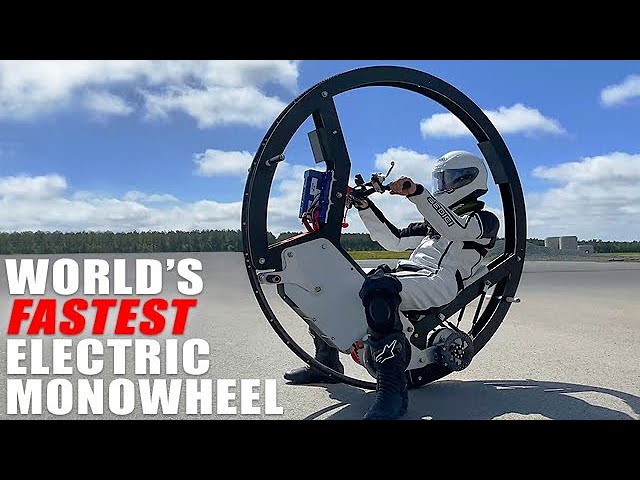 Students Built World's Fastest Electric Monowheel