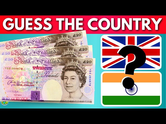 Guess The Country By The Currency | Country Quiz Challenge